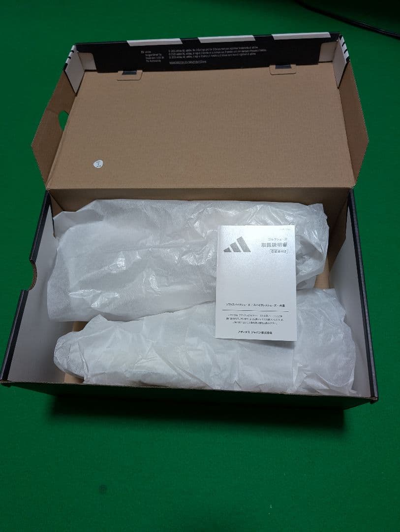 アディダス Adizero ゴルフシューズ ホワイト