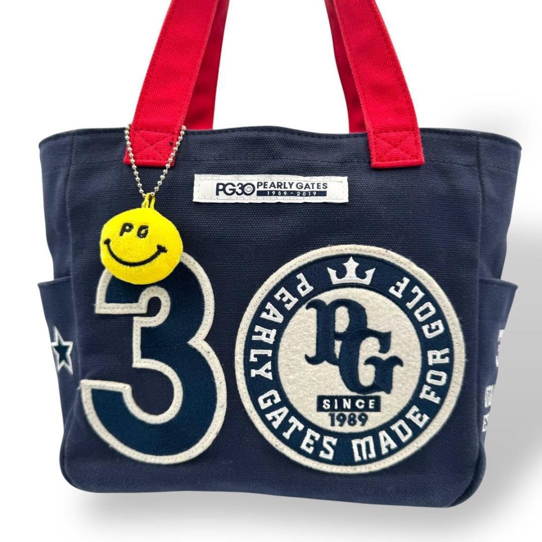 AG14【美品】　パーリーゲイツ　ミニゴルフバッグ　トートバッグ　30周年記念