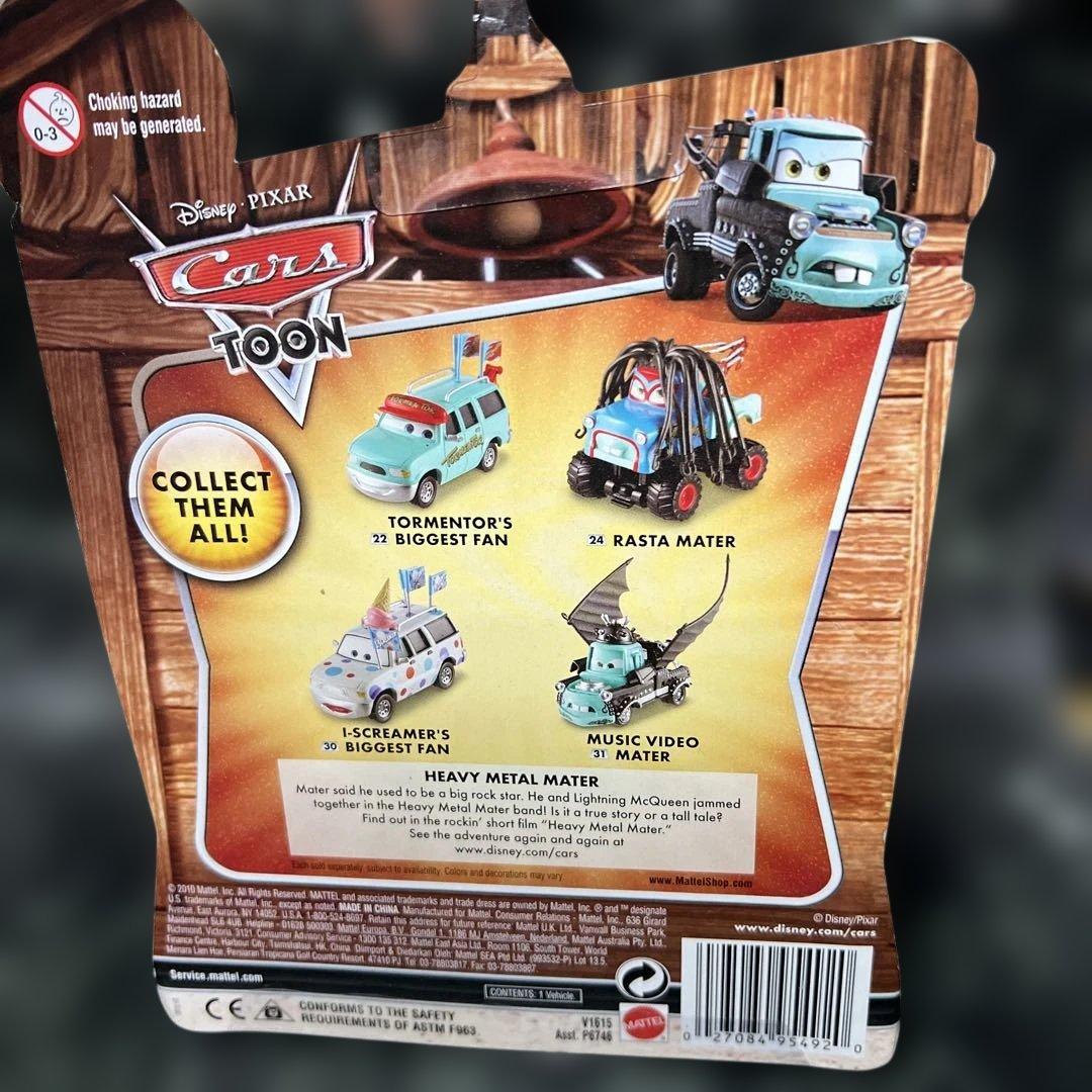 ディズニー　ピクサー　カーズ ミュージック　ビデオ　メーター　未開封新品