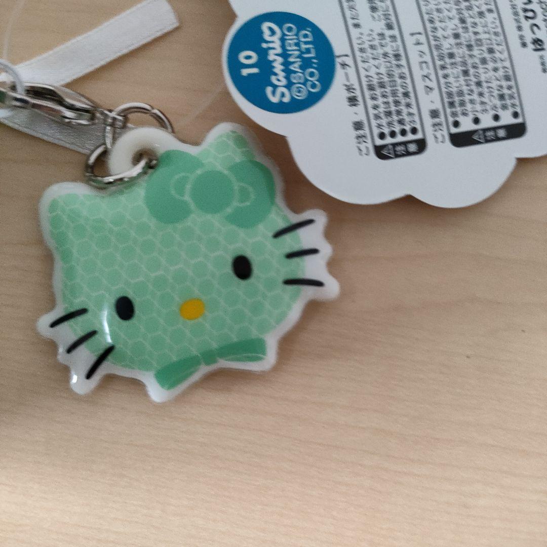 激レア　平成レトロ　キティ　チャーム付き　ポーチ　レース柄　サンリオ　レトロ