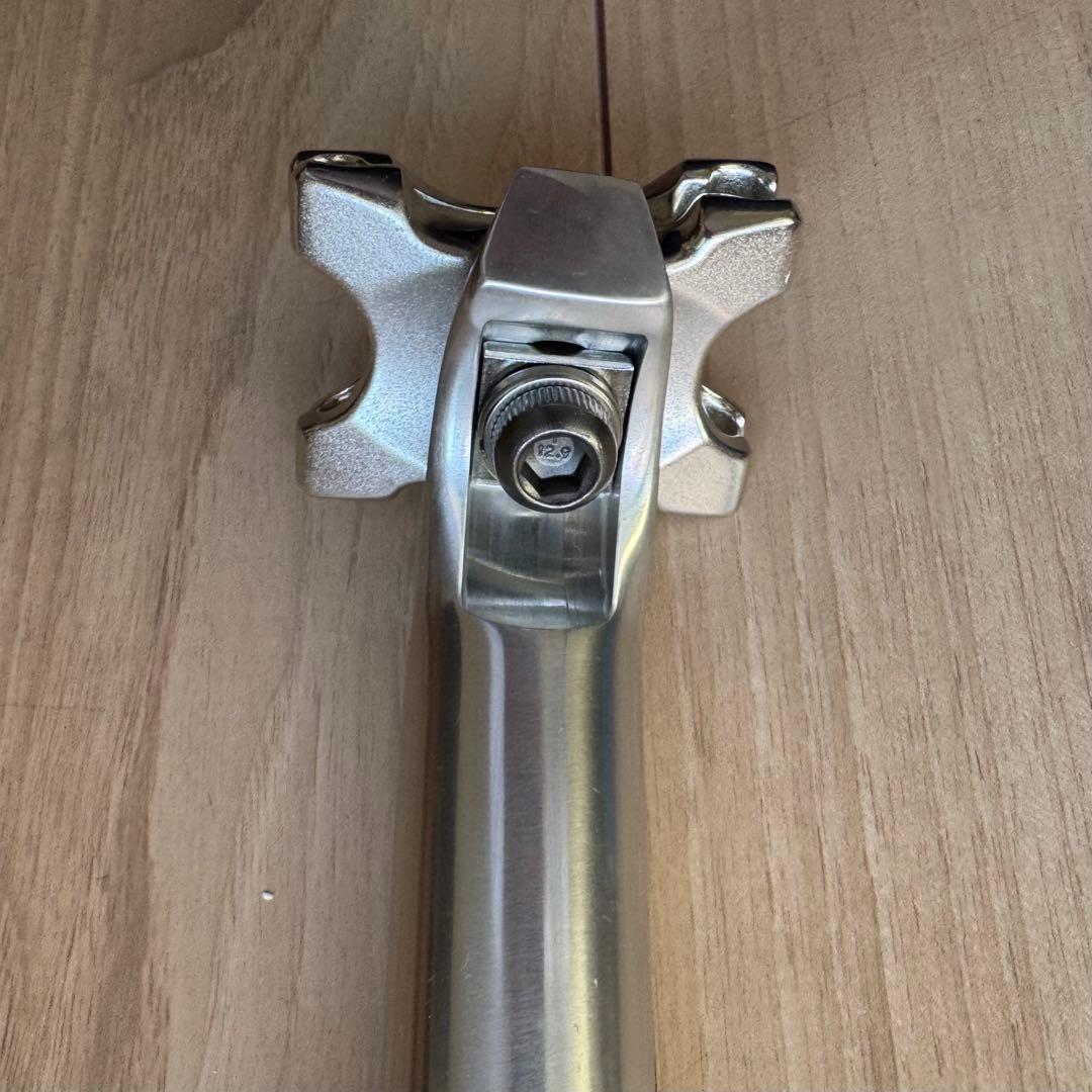 Nitto S65 シートポスト 26.8 blue lug Rivendell