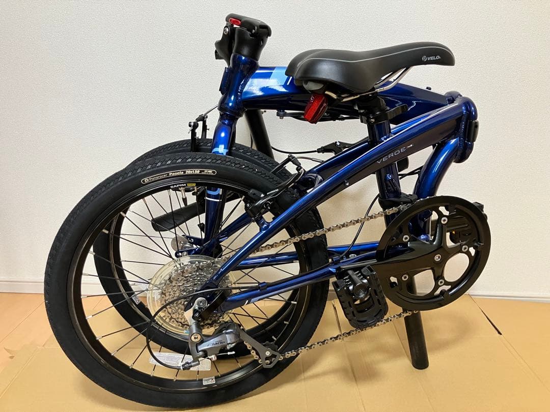 Tern VERGE N8 付属品:輪行袋 空気入れ ナムロック 取説書類