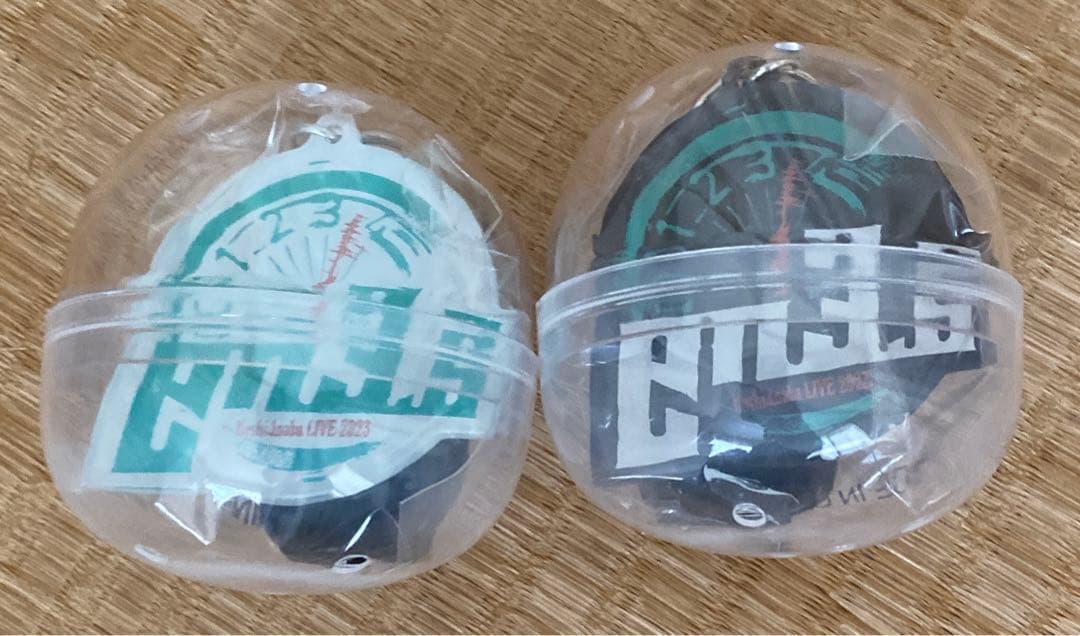 B'z 稲葉浩志 en3.5 ガチャガチャ カラビナ キーホルダー 2種セット