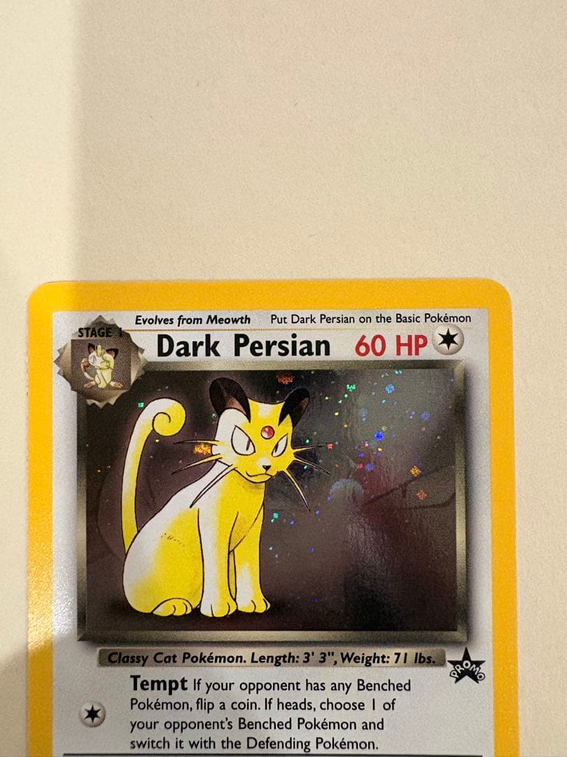 【詳細は説明欄に！】 ペルシアン＆ニャース ポケモンカード 英語版 プロモ2種