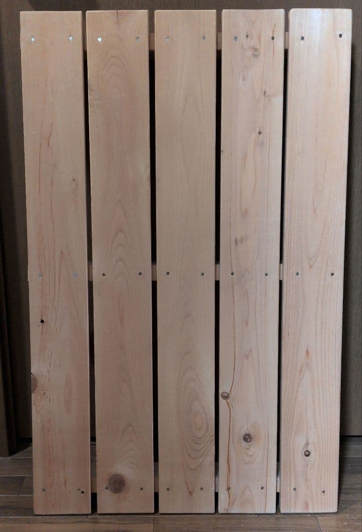 未使用　オーダー品　すのこ大小　２枚