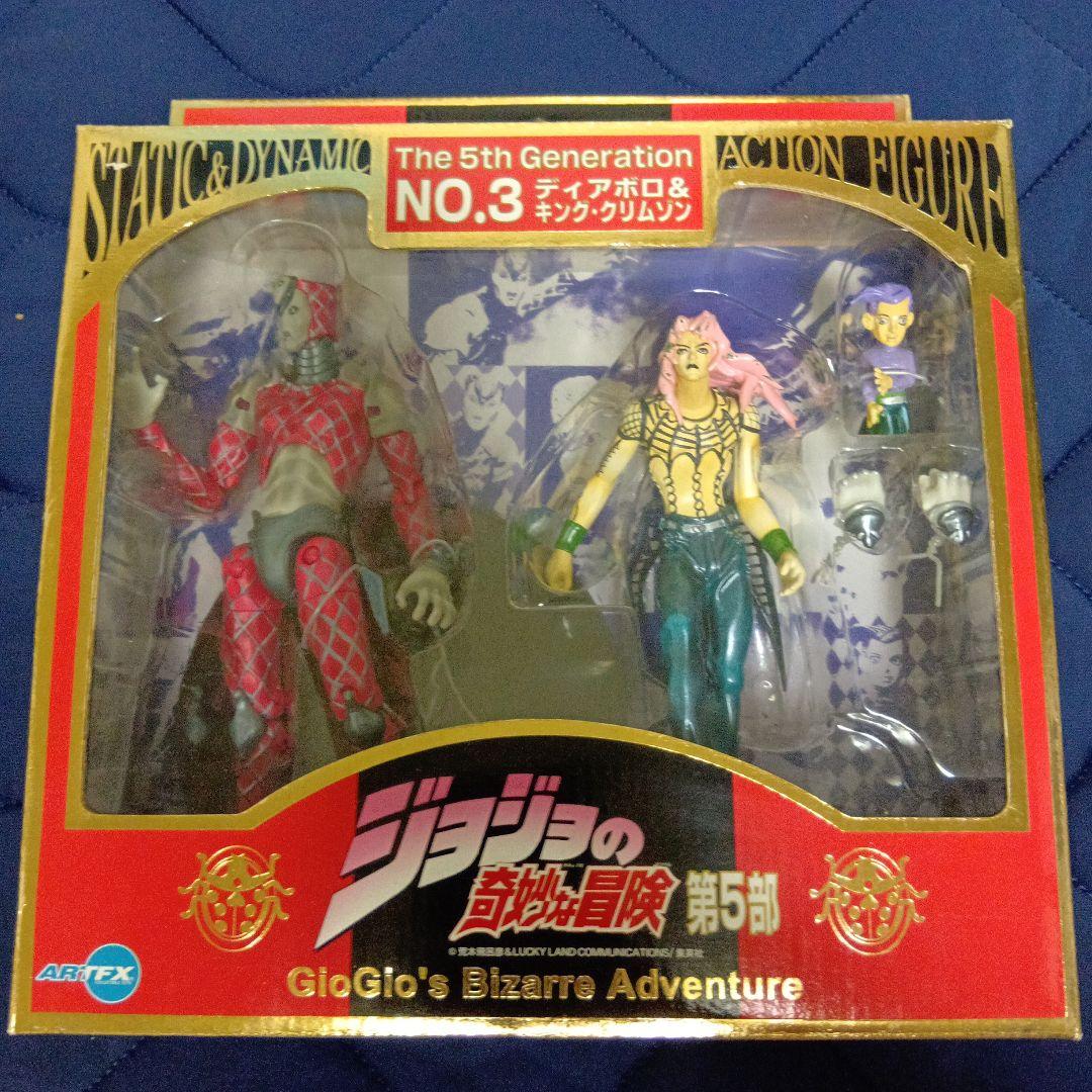 コトブキヤジョジョの奇妙な冒険第5部フィギュア6種　ジョルノ　ディアボロ　ミスタ