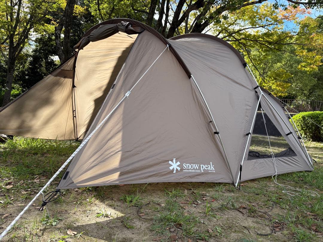 39800円からお値下げ⭐︎ peak ランドネストドームM タープ付き