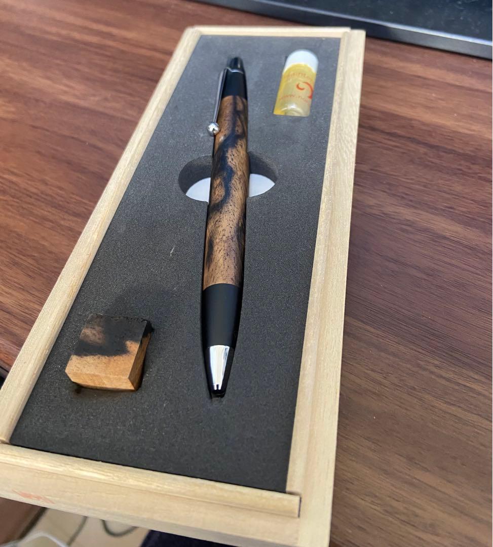 野原工芸 特上黒柿 ボールペンスタンダード