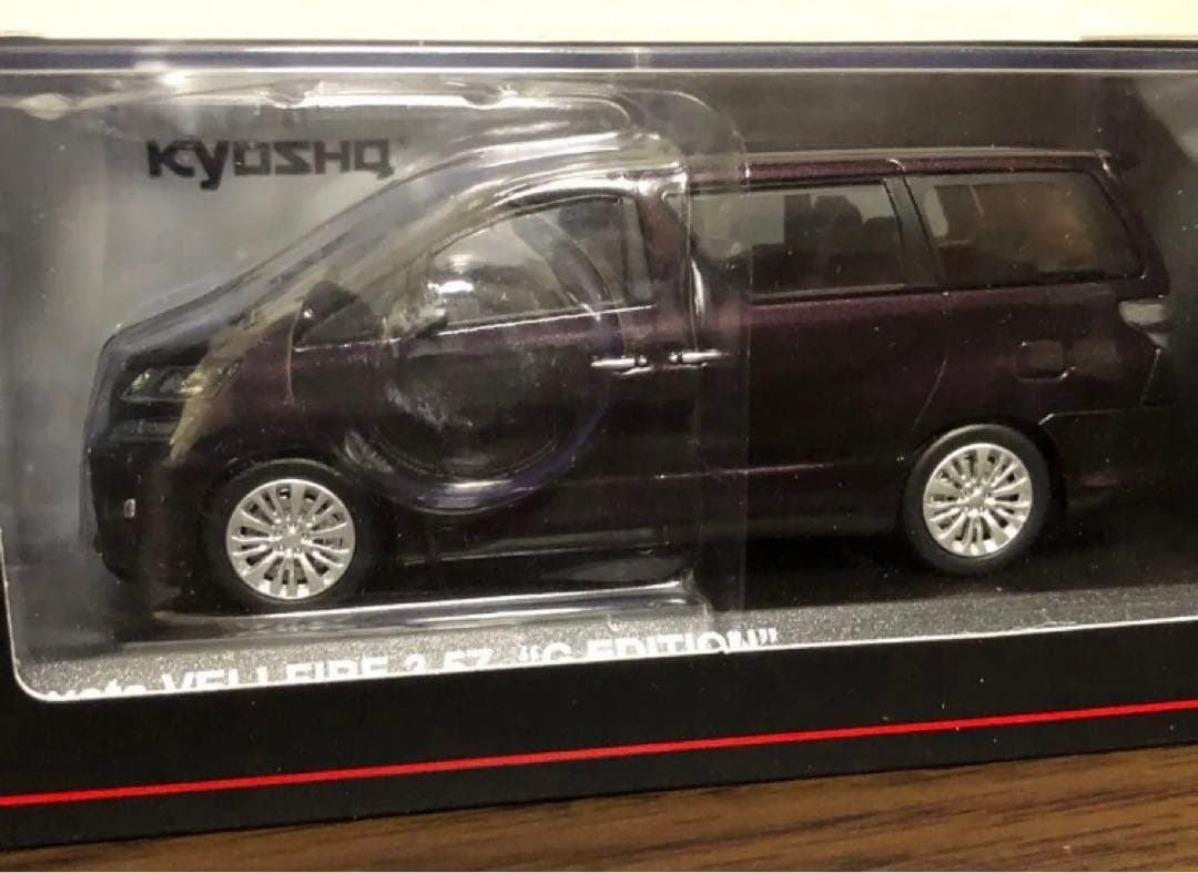 京商 1/43 トヨタ ヴェルファイア 3.5Z Gエディション ボルドーマイカ