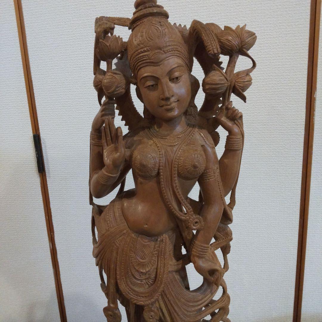 ふ*き様 木製仏像