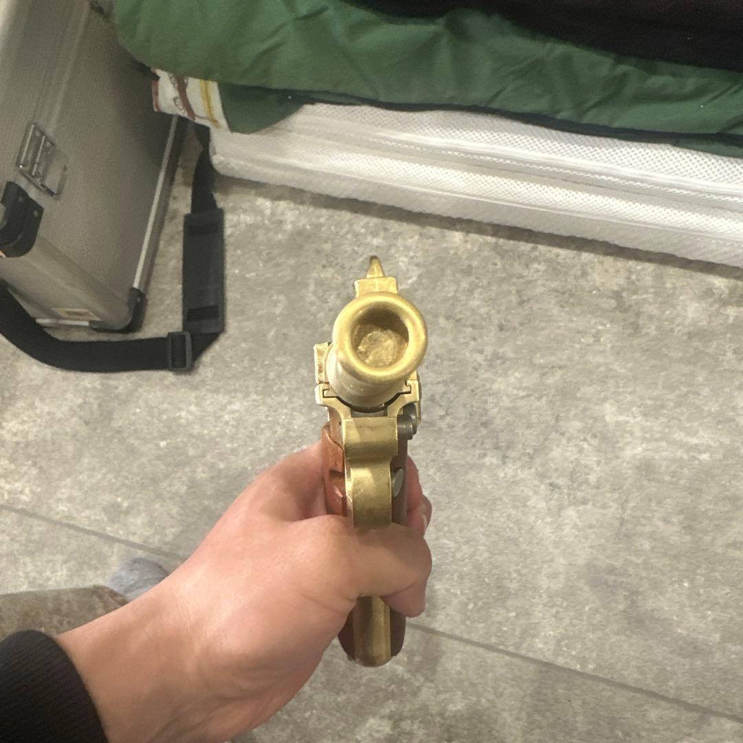 Marushin マルシンルガーP-08 モデルガン ゴールド SMG規格品