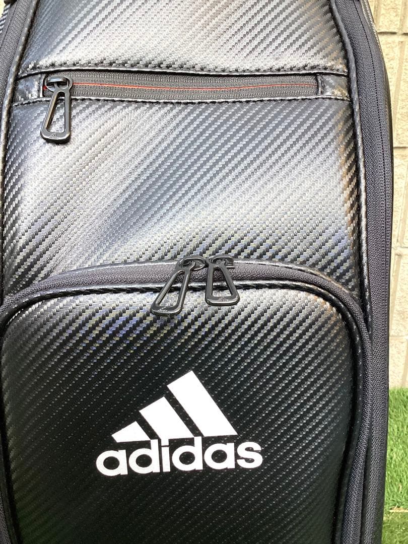 か*お様 adidas アディダスキャディバッグ