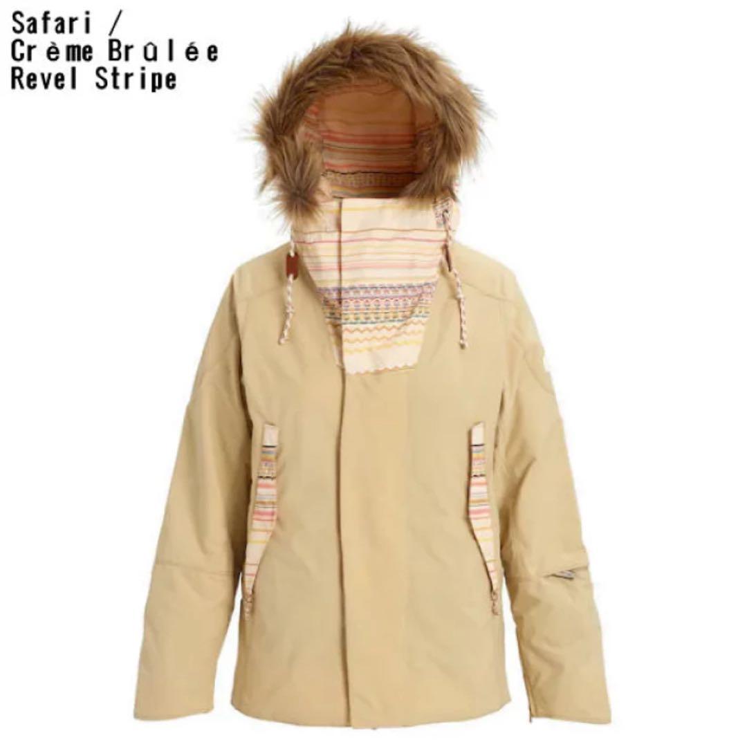 BURTON LIVINGLINING スノーボードウェア Mサイズ ベージュ