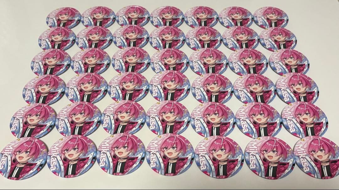 すとふぇす 缶バッジ みかさくん ×42