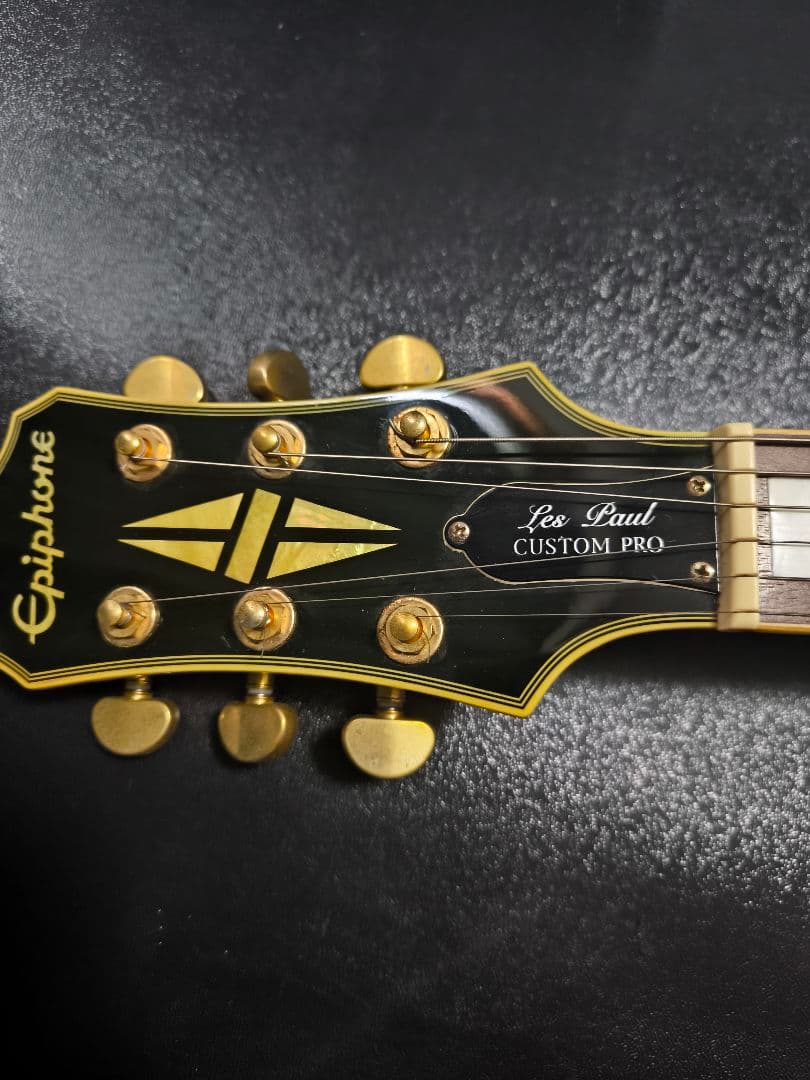 【レフティー】Epiphone Les Paul Custom Pro ブラック