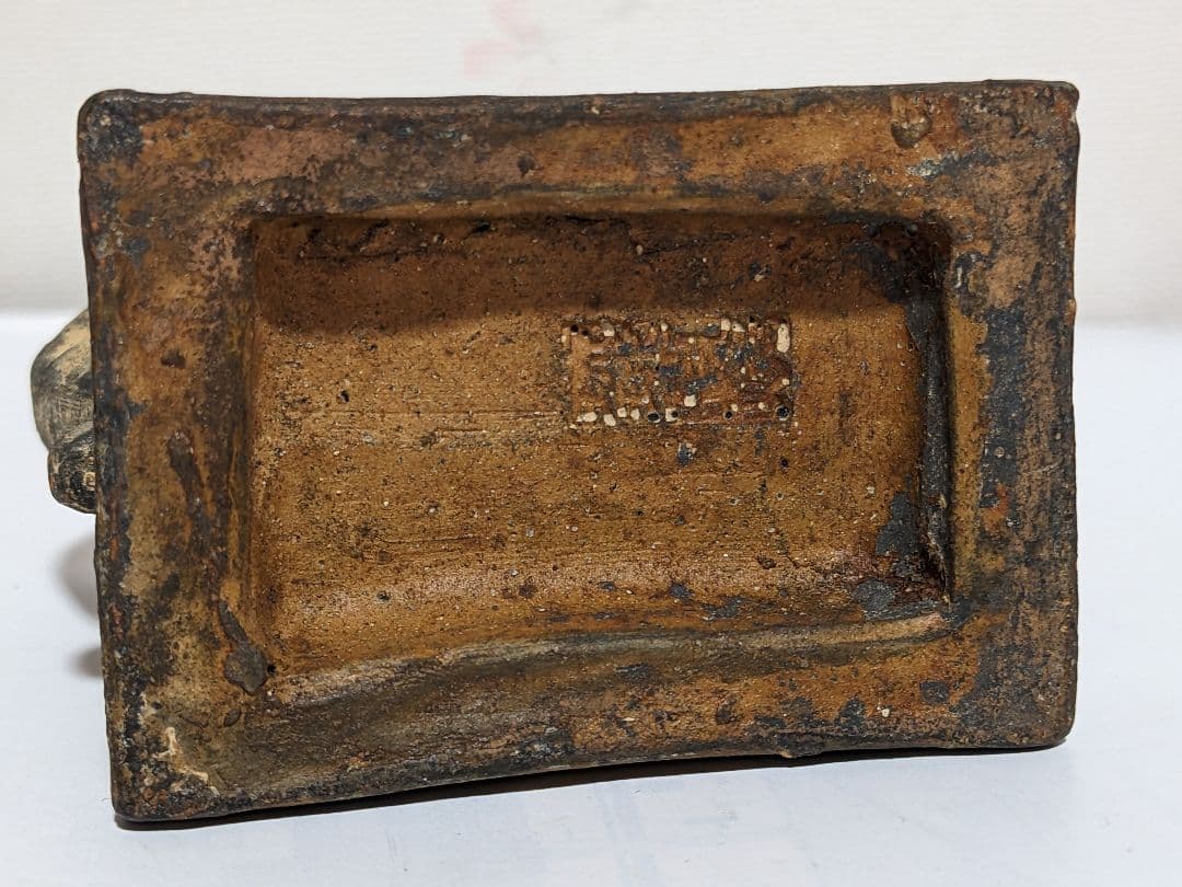 ♦琉球焼 象 副葬品発掘品 琉球王国 幕末〜明治時代 珍物珍品 古美術品骨董品