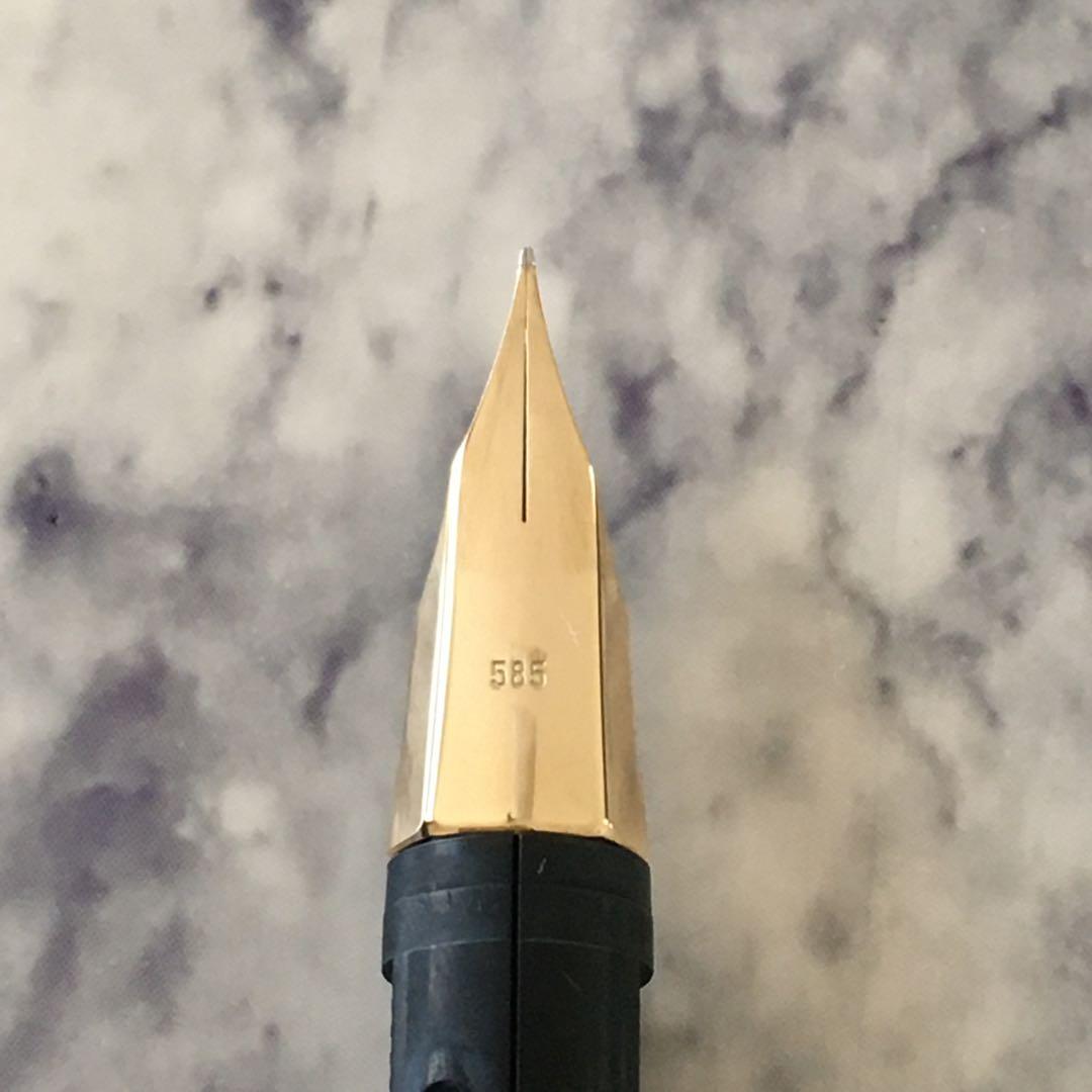 #0089 オーバーホール済み 万年筆 モンブラン MONTBLANC 14k