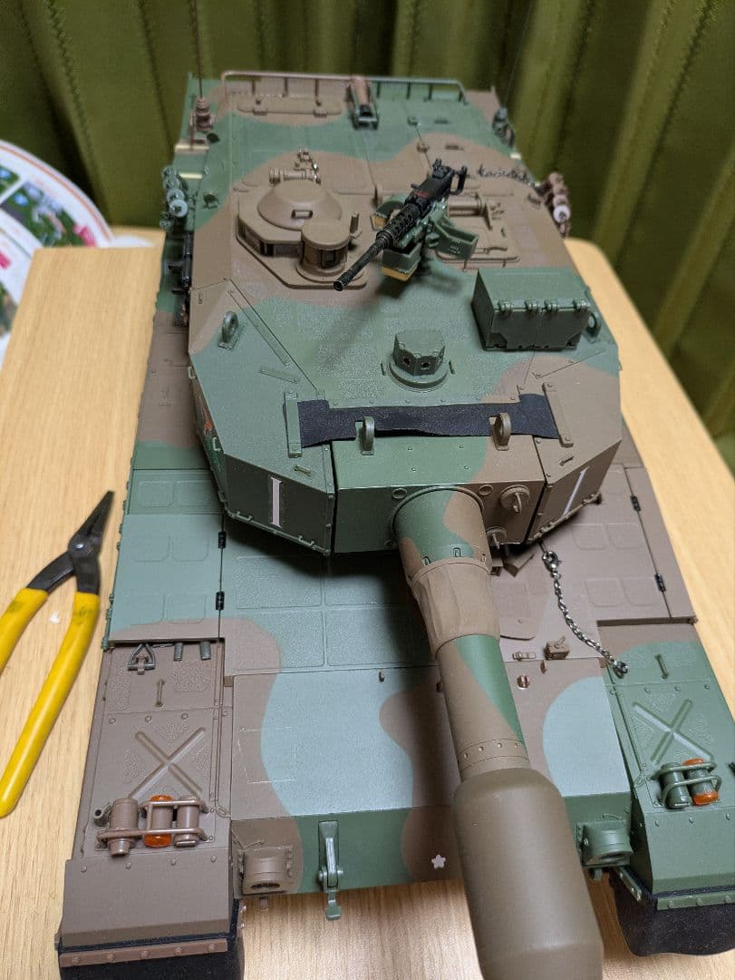 ディアゴスティーニ90式RC戦車