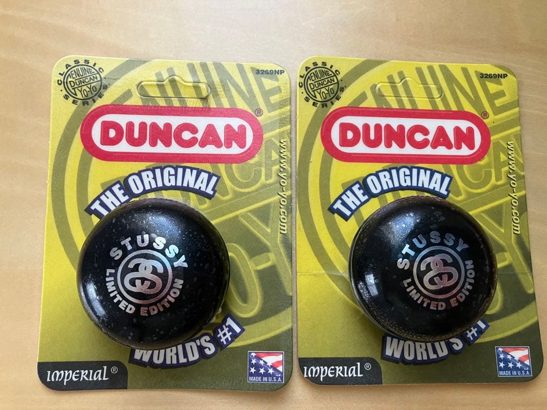 ⭐︎ STUSSY ✖️DUNCAN ヨーヨー2個セット　ステューシー　ダンカン新品