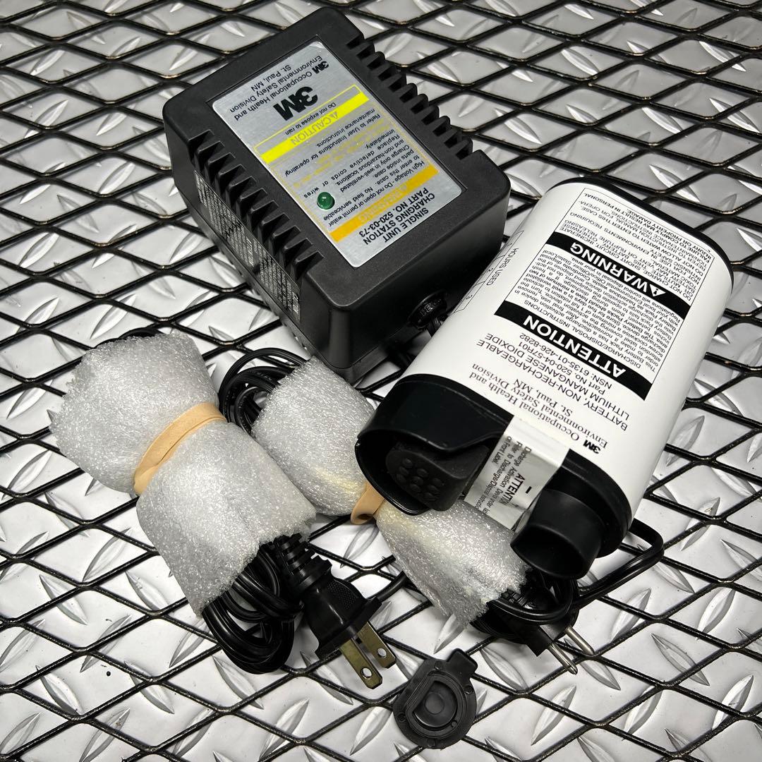 米軍実物 放出品 バーサフロー 防護マスク 保護具　電動ファン式