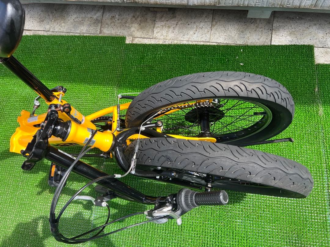 HUMMER 折りたたみ自転車 20インチ 6変速