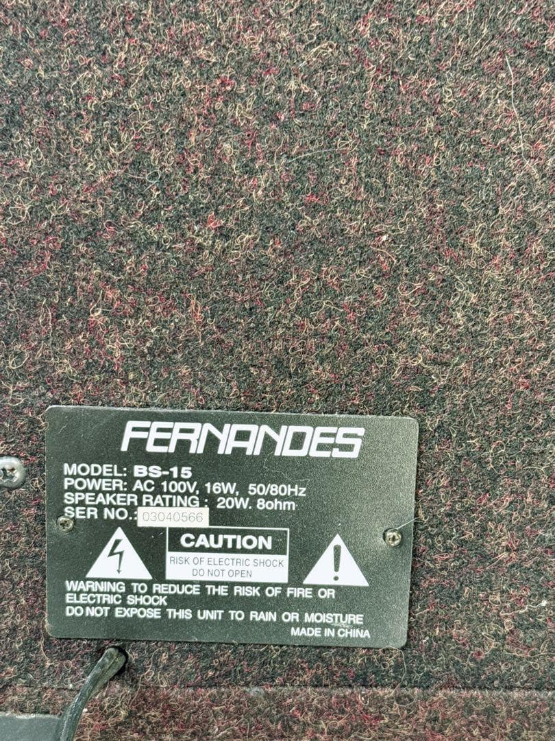 PLAYTECH エレキギター プレイテック フェルナンデス ベースアンプ