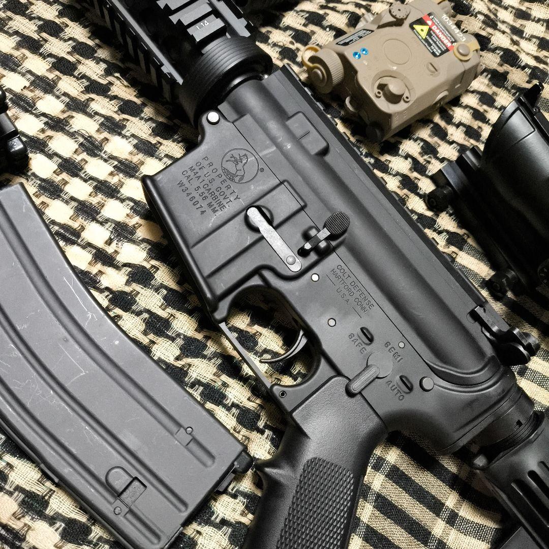 1 東京マルイ製　MWS マガジン3本　サイレンサー　ACOG　ガスブロ