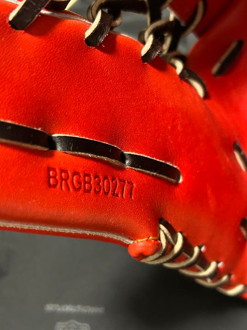 ZETT プロステイタス 軟式グローブ ディープオレンジ