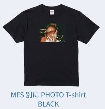 MFS 別に PHOTO T-shirt(BLACK) XL