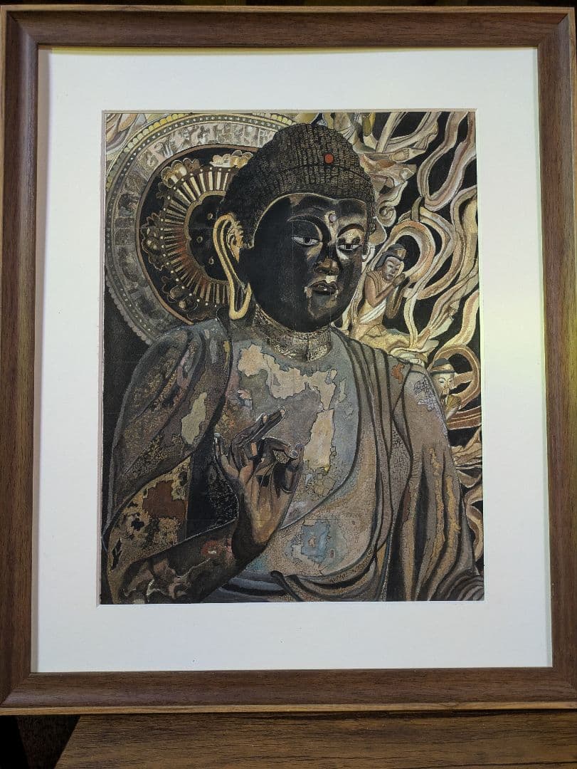 仏像 水墨画 2019年作国宝