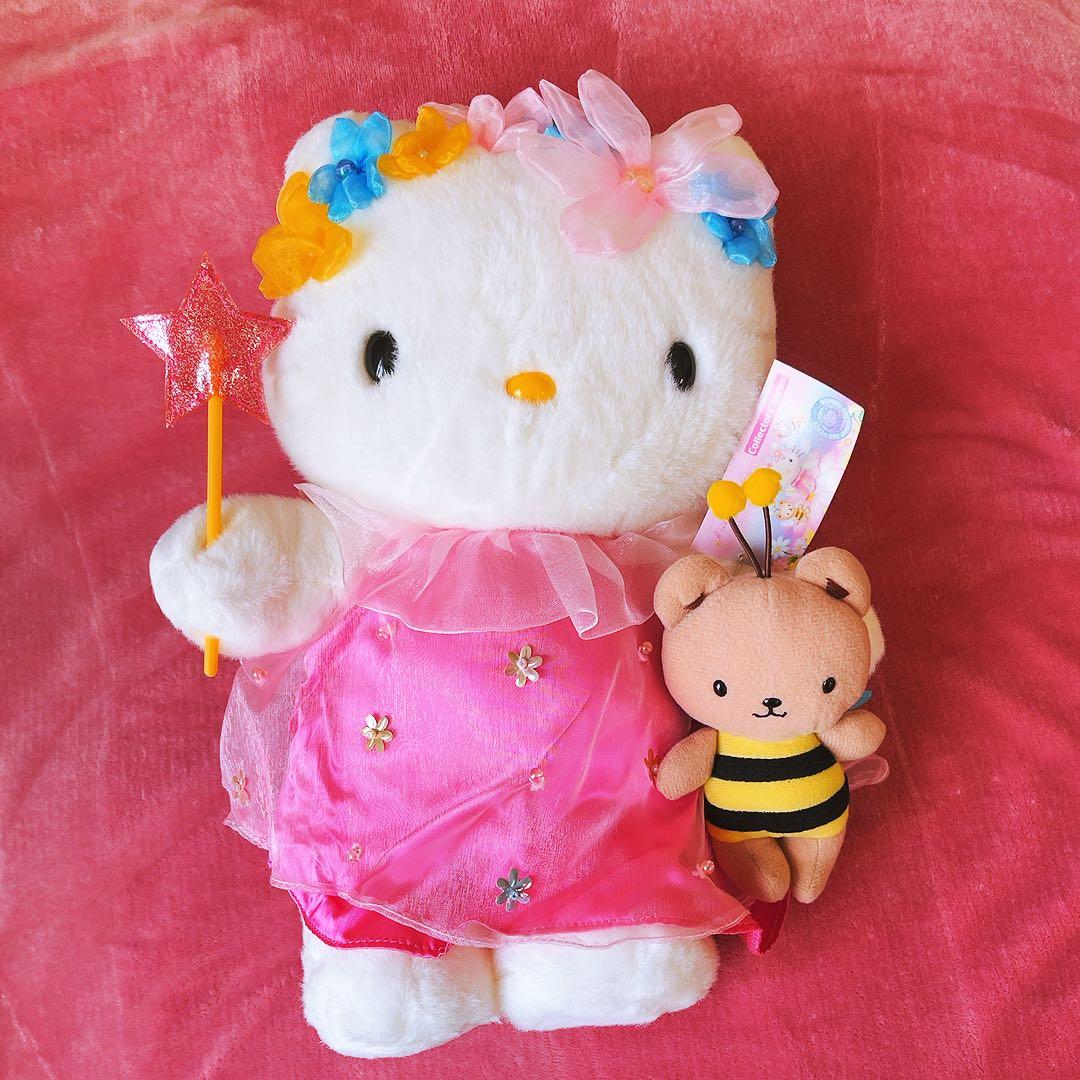 希少レア　ハローキティ　ぬいぐるみ　コレクターズシリーズ　ハナ　2000