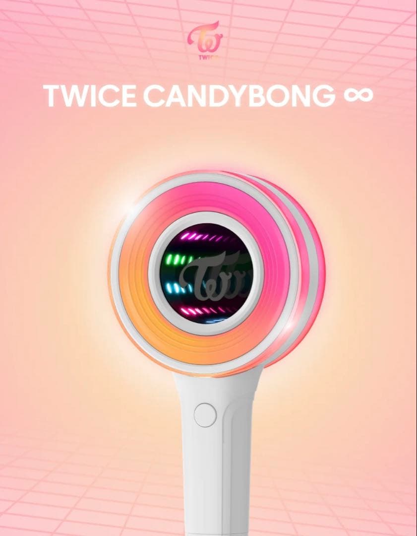 公式 2本 TWICE ペンライト VER.3 CANDYBONG ∞ 新品