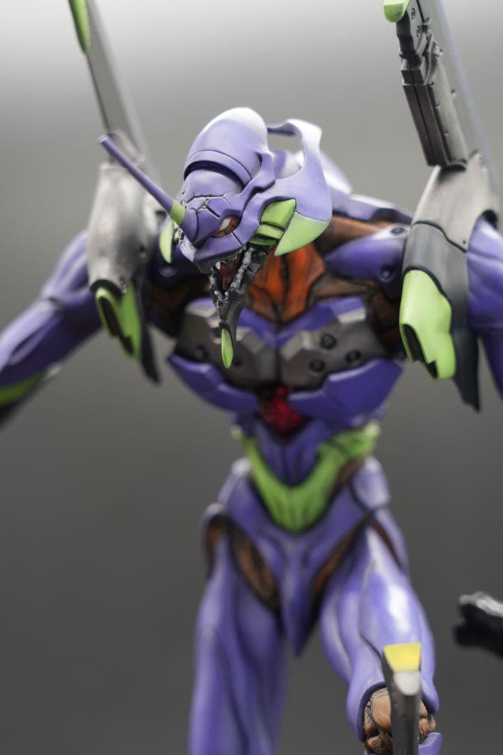 【プラモデル完成品】アートプラ　エヴァンゲリオン初号機　暴走