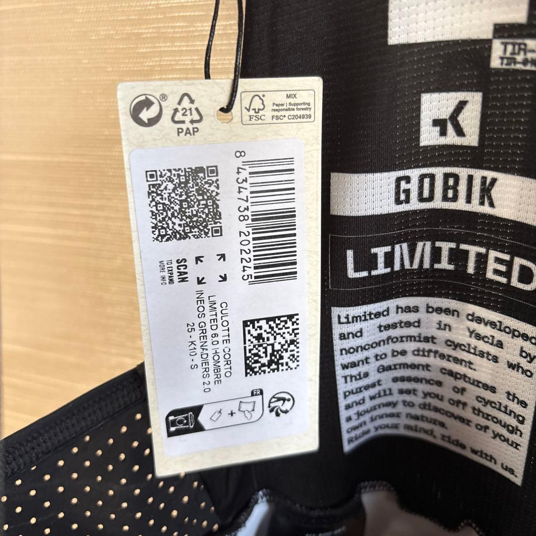 ODJ CHIEN66 ゴビック ジャージ、ビブ、ベスト、ソックスセット