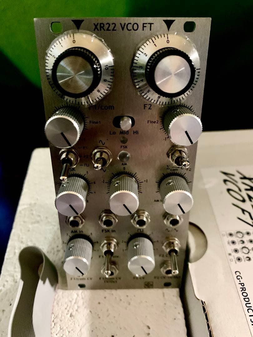 モジュラーシンセ/ユーロラックCG-Products XR22 VCO FT