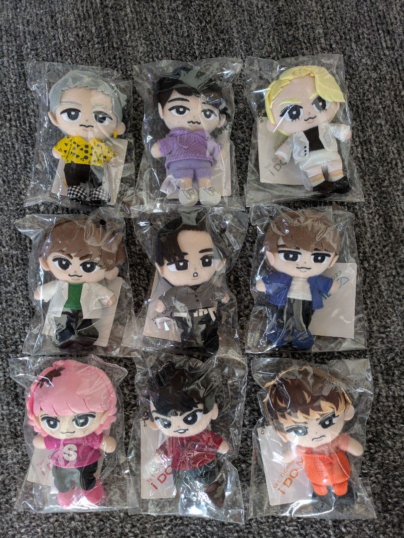 Man すのチル　ぬいぐるみ　9体セット チルぬい　ちびぬい