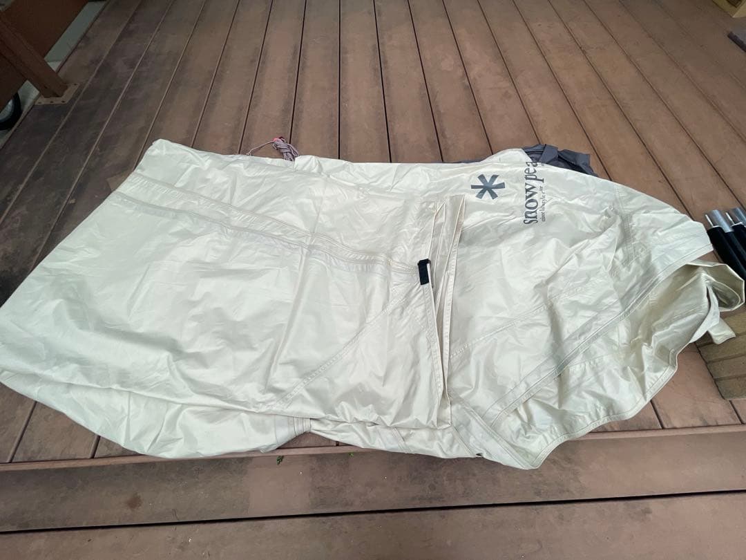 スノーピーク　ヘキサエヴォ pro アイボリー　ポールセット