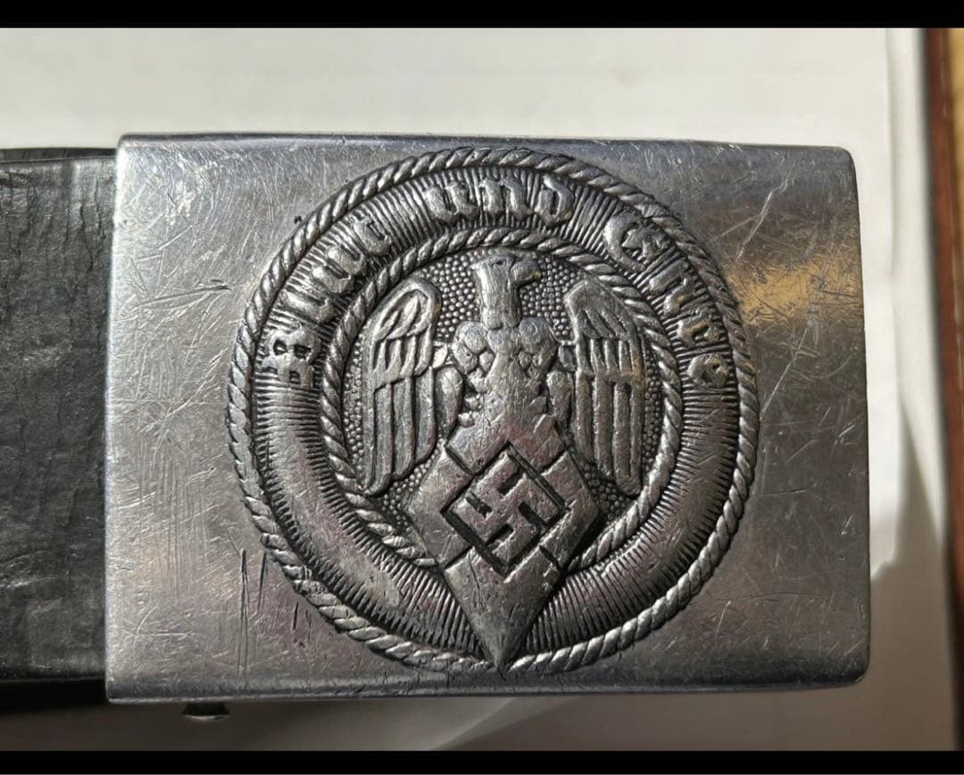 先着一名ドイツ帝国　戦時　HJ制服ベルト