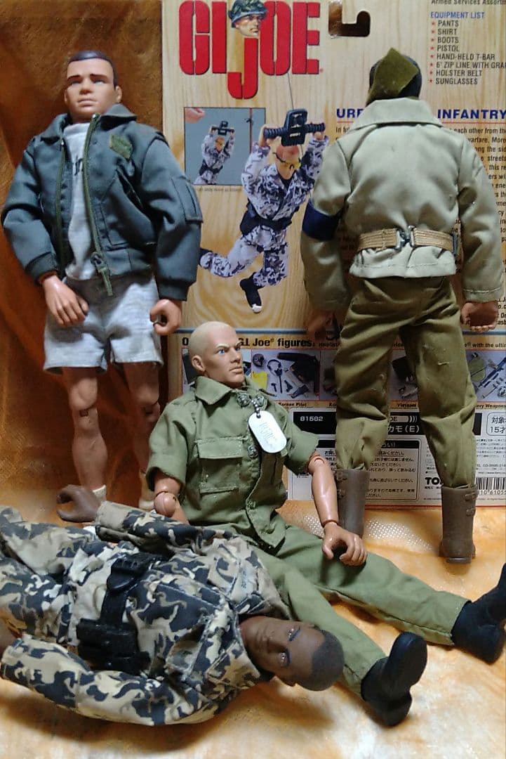 GIジョー☆他 4体セット 武器付き