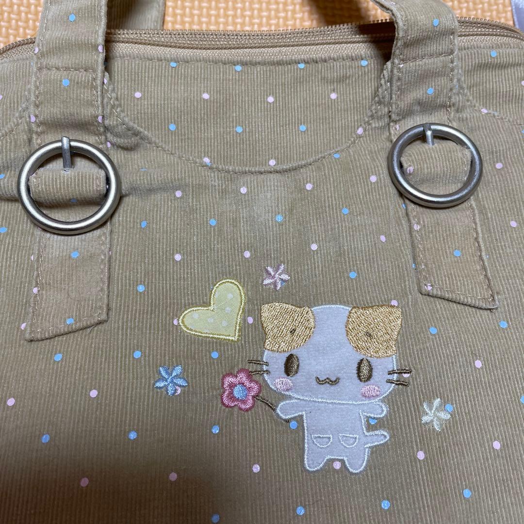 マシュマロみたいなふわふわにゃんこ　バッグ