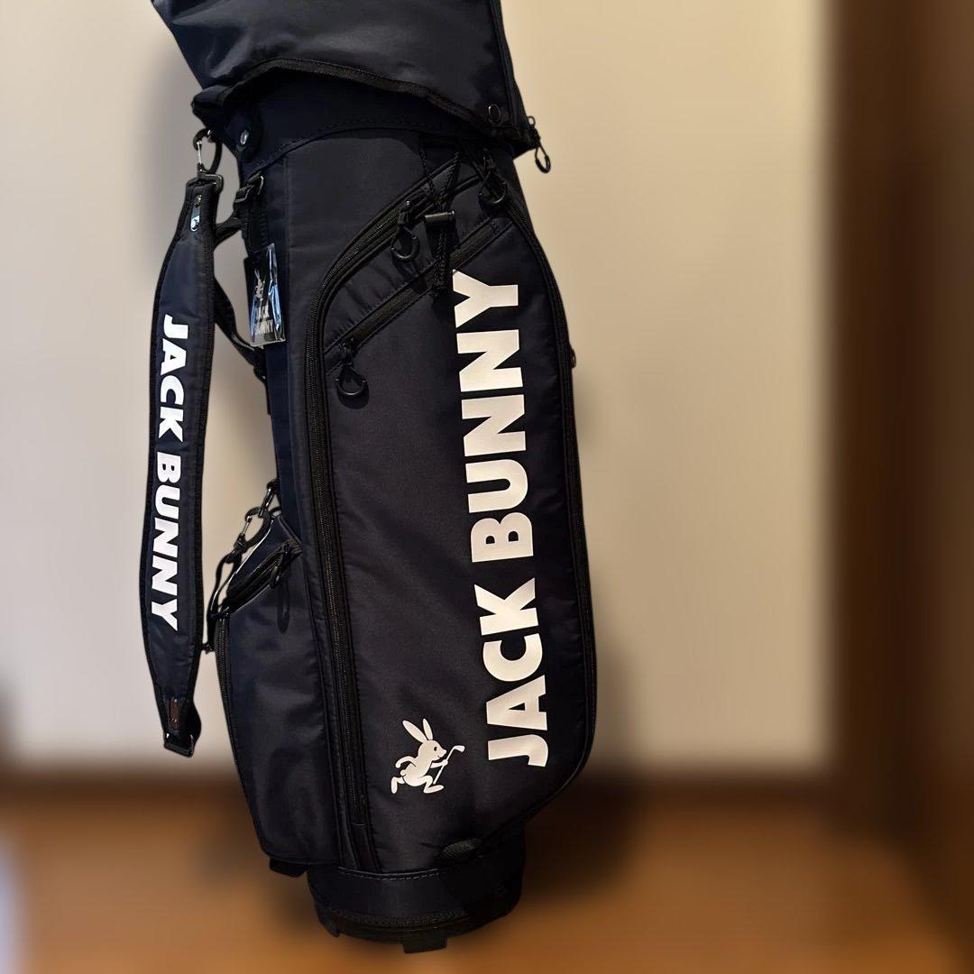 JACK BUNNY ゴルフバッグ ブラック