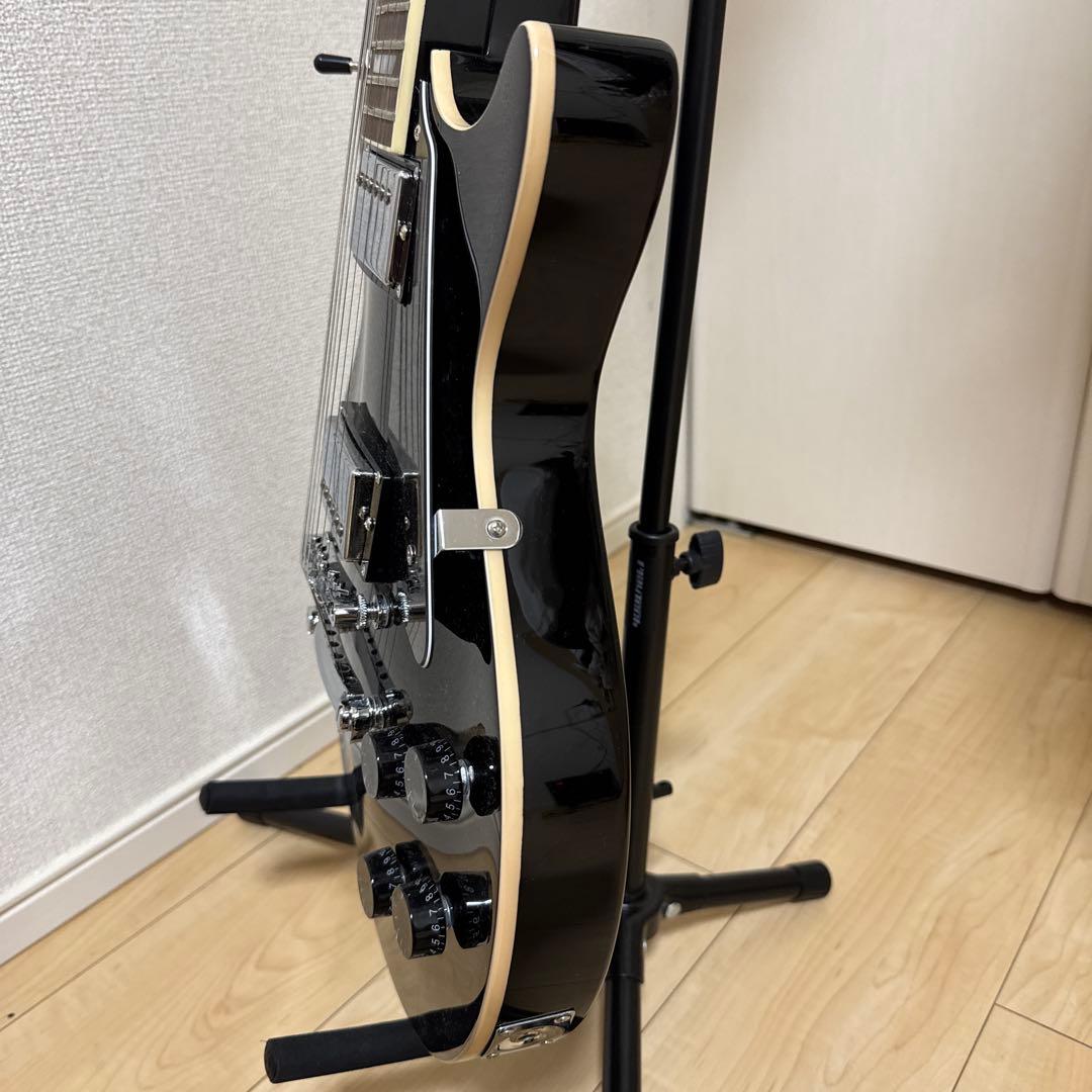 ほえサマ☆ Playtech ブラック エレキギター レスポールタイプ