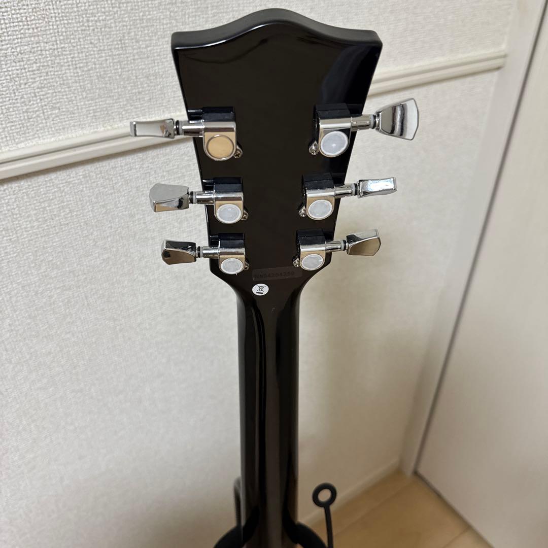 ほえサマ☆ Playtech ブラック エレキギター レスポールタイプ