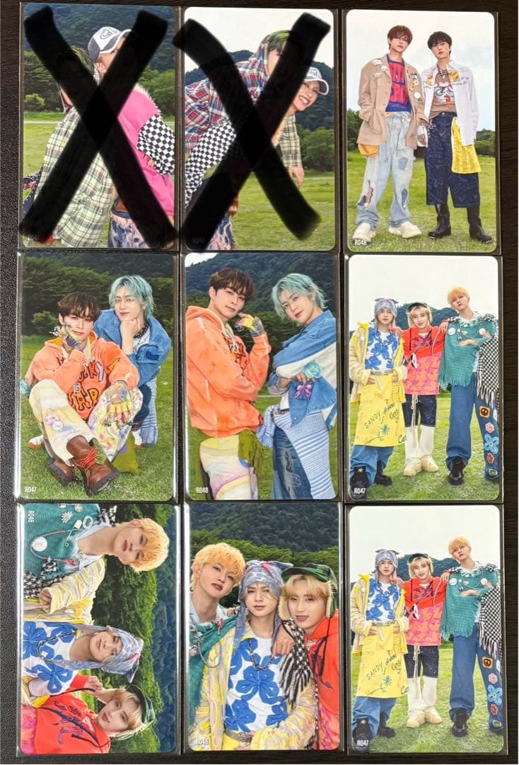 INI トレカ まとめ売り　14ページあり