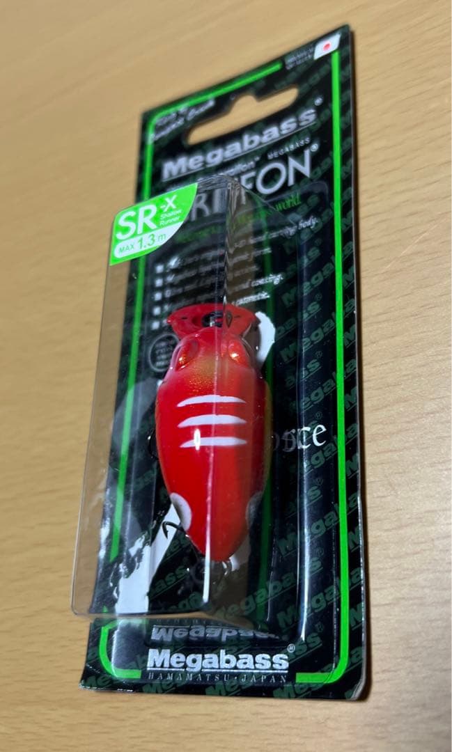 Megabass別注カラー「SR-XGRIFFON あかべこ」