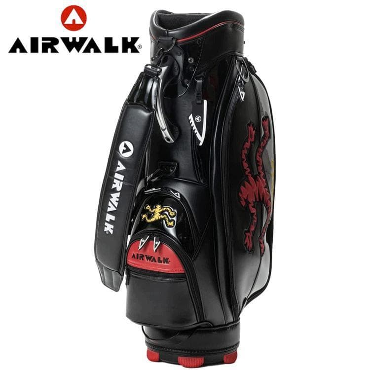 新品 AIRWALK GOLF エアーウォーク キャディバッグ BK