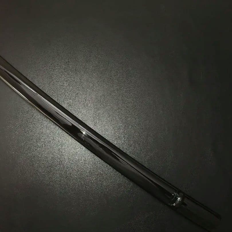 日本刀装具　高級鞘　黒色鞘　大刀　打刀　日本刀鞘　日本刀　刀装具　牛角拵え