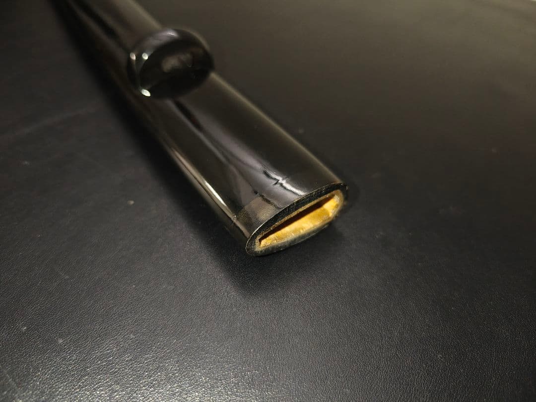 日本刀装具　高級鞘　黒色鞘　大刀　打刀　日本刀鞘　日本刀　刀装具　牛角拵え