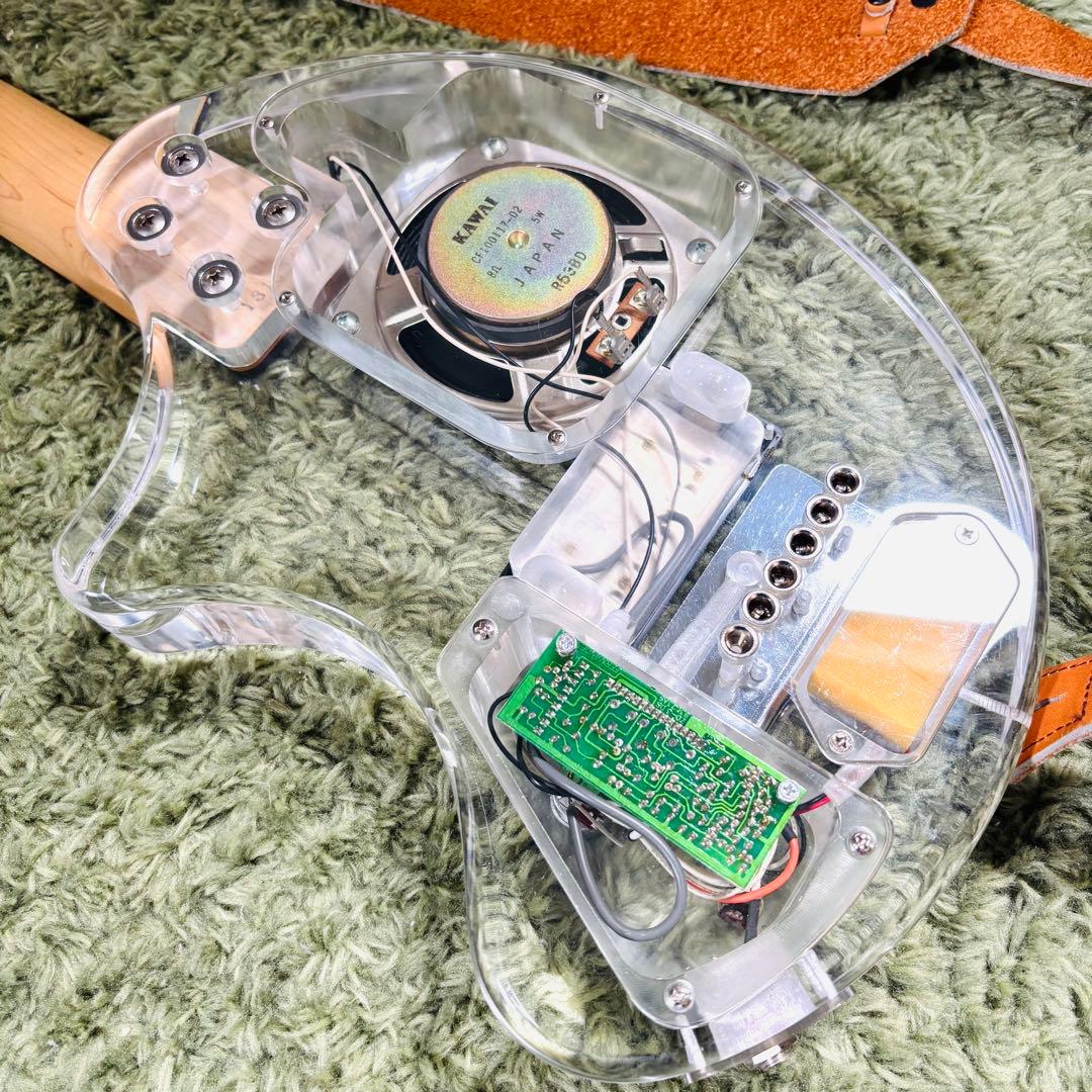 【激レア】フェルナンデス ZO-3 スケルトン クリアボディ アクリル