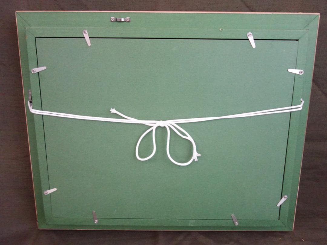 M▽斎藤光子 油彩 絵画 額縁 ソワレの女 F4 (37907)